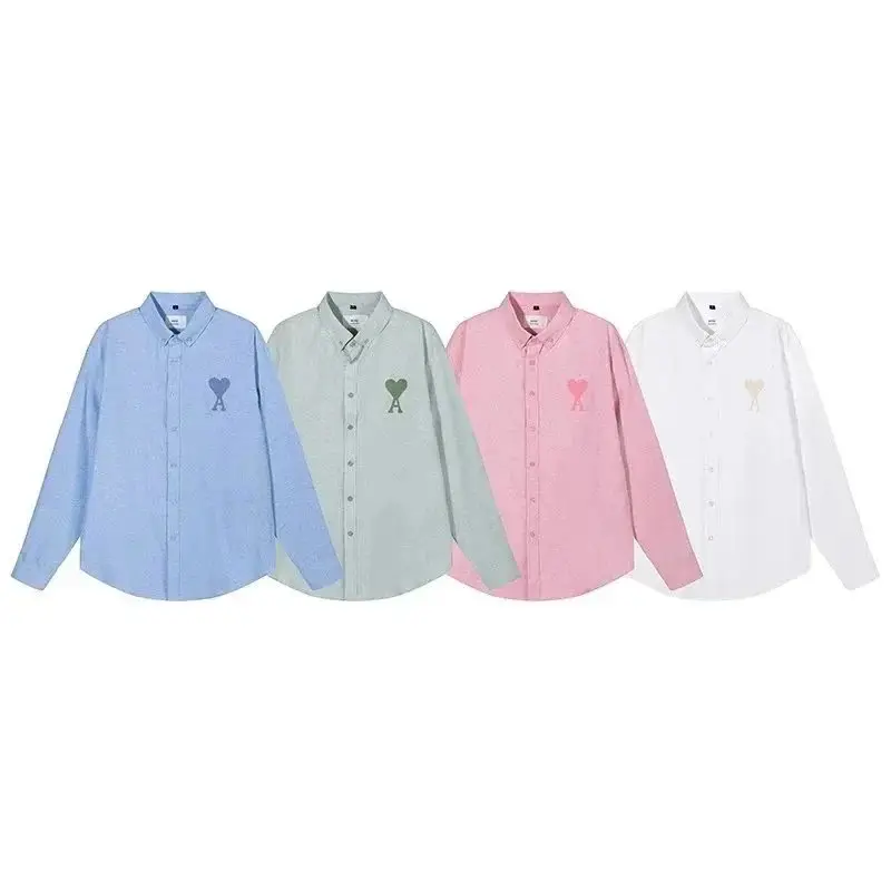 AMI Paris Heart Logo Shirt [27 styles] 3