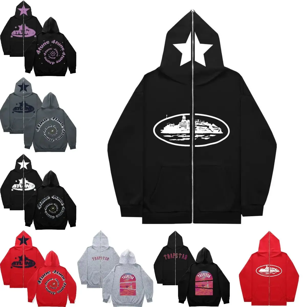 Minus Two Hoodie [39 styles]
