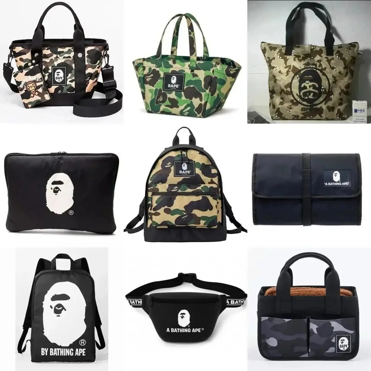 A Bathing Ape Crossbody Bags [39 styles]